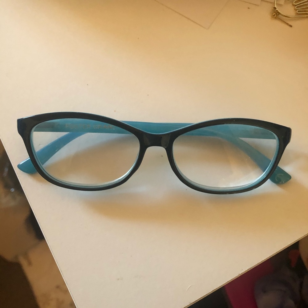 Blue Reading Glasses